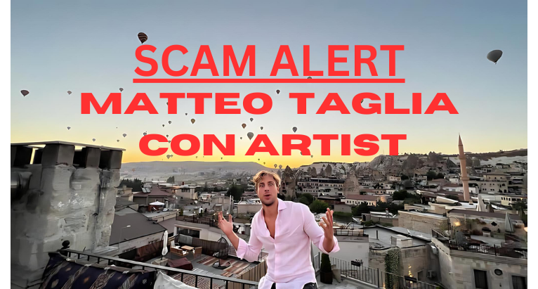 matteo taglia con man scam artist